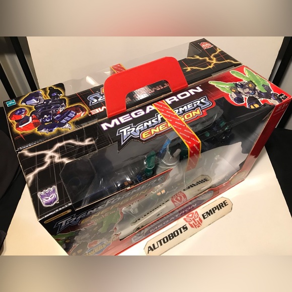 Vintage Hasbro TRANSFORMERS ENERGON POWERLINX OPTIMUS PRIME And MEGATRON 2 PACK - Picture 12 of 13